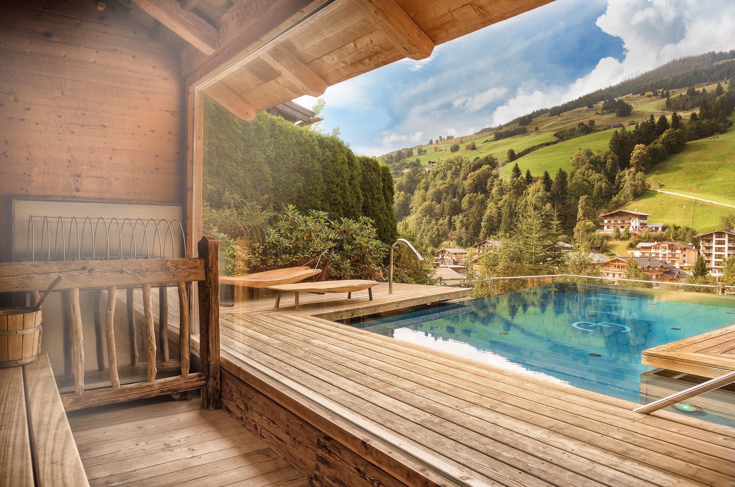 Sauna im Alpin Juwel